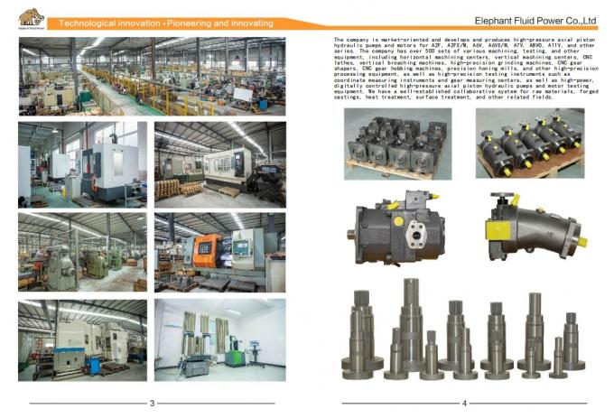 MPT046 Pompası ve stoktaki parçalar şimdi mevcut Çin'de yapılmış Fit Sauer MPT046 Hidrolik Pompa 7