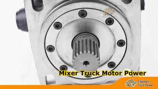 PMP PMH M72 M90 M110 Transmikserler için hidrolik motor