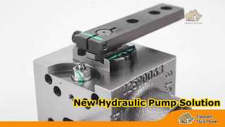 Rexroth A4VTG71 A4VTG90 HW Hidrolik pompa tamiri için El Manul Kontrol Vanası