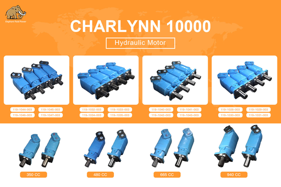 Orijinal Char Lynn 10000 Serisi Hidro Motor 119-1042-003 119 Serisi Tamir için Değiştirme