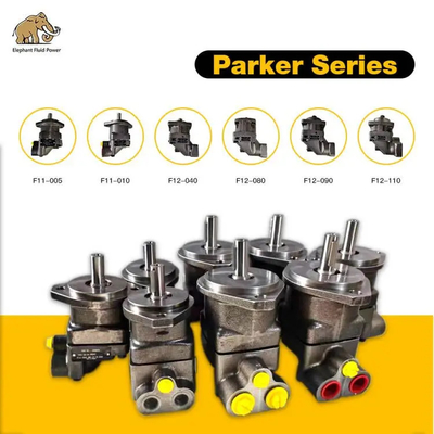 F11 F12 Serisi Parker Hidrolik Motoru F12-125-MF-IV-D-000-000-0