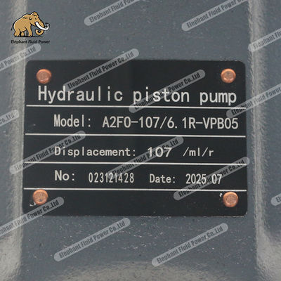 Yeni Yükseltilmiş A2FO107/61R-VPB05 Hidrolik Pompa stokta, %100 OEM'lere ve Rexroth'a uyumlu