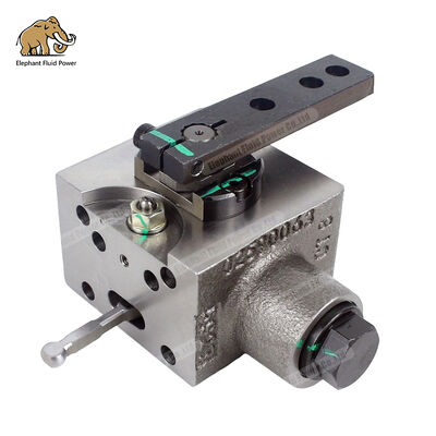 Rexroth A4VTG71 A4VTG90 HW Hidrolik pompa tamiri için El Manul Kontrol Vanası